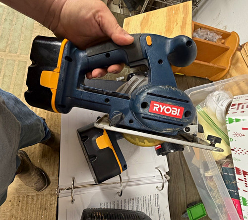 Ryobi cordless circular - cordless,